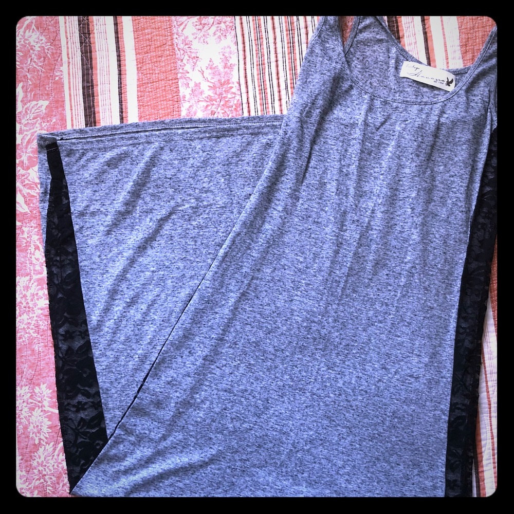 Vintage Havana stretchy tuxedo dress